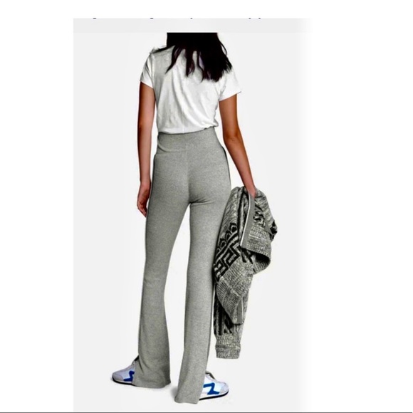 Rag & Bone Knit Flare Pants. - Picture 4 of 8